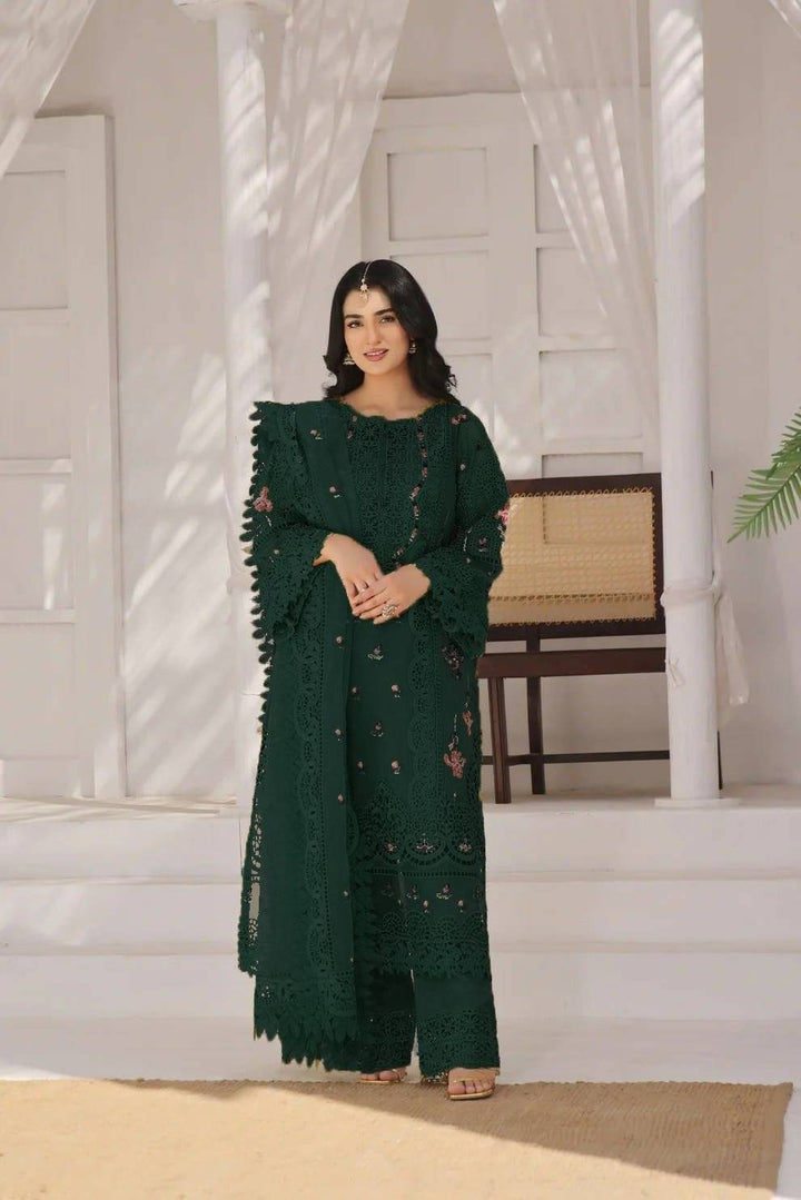 ANEELAS EMERALD ORGANZA