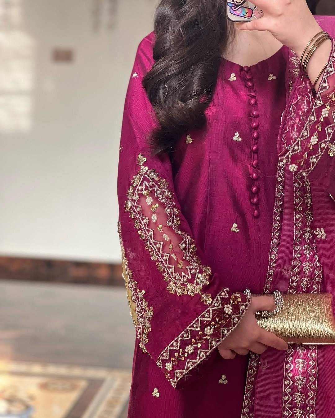 Margenda Raw Silk Ensemble