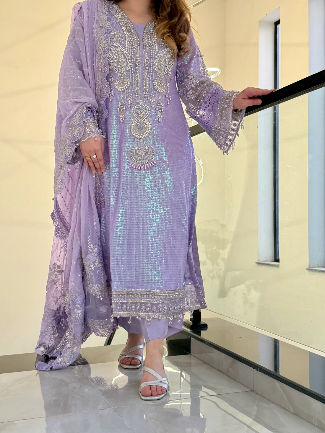 SEQUENCE PURPLE | Chiffon warda