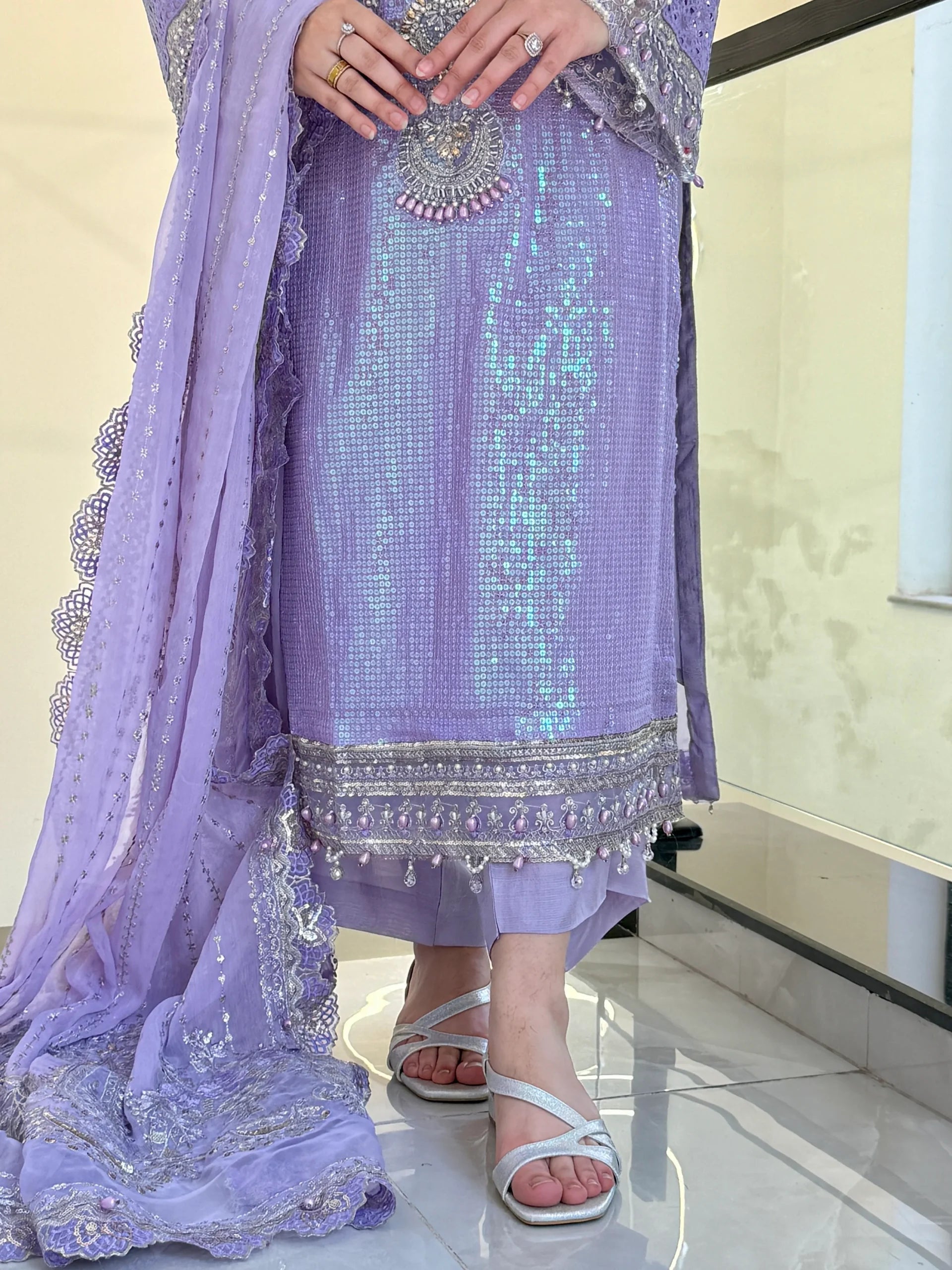SEQUENCE PURPLE | Chiffon warda