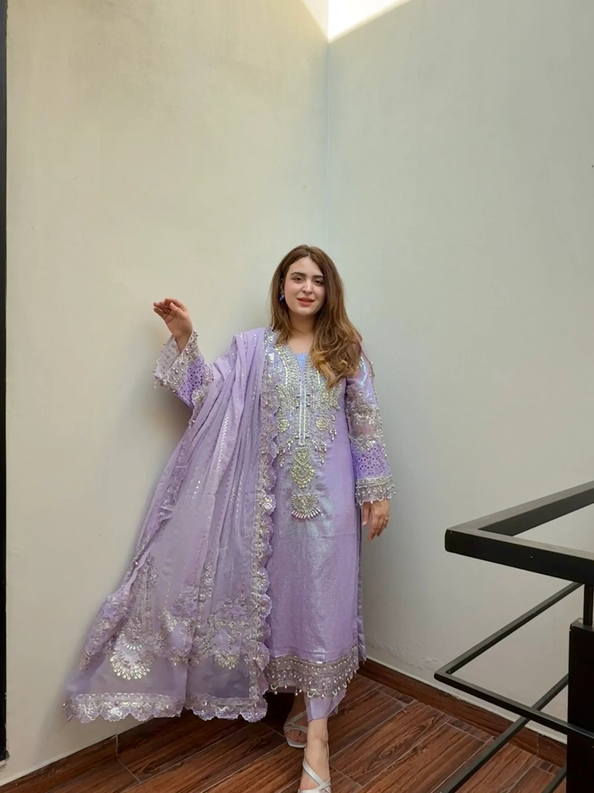 SEQUENCE PURPLE | Chiffon warda