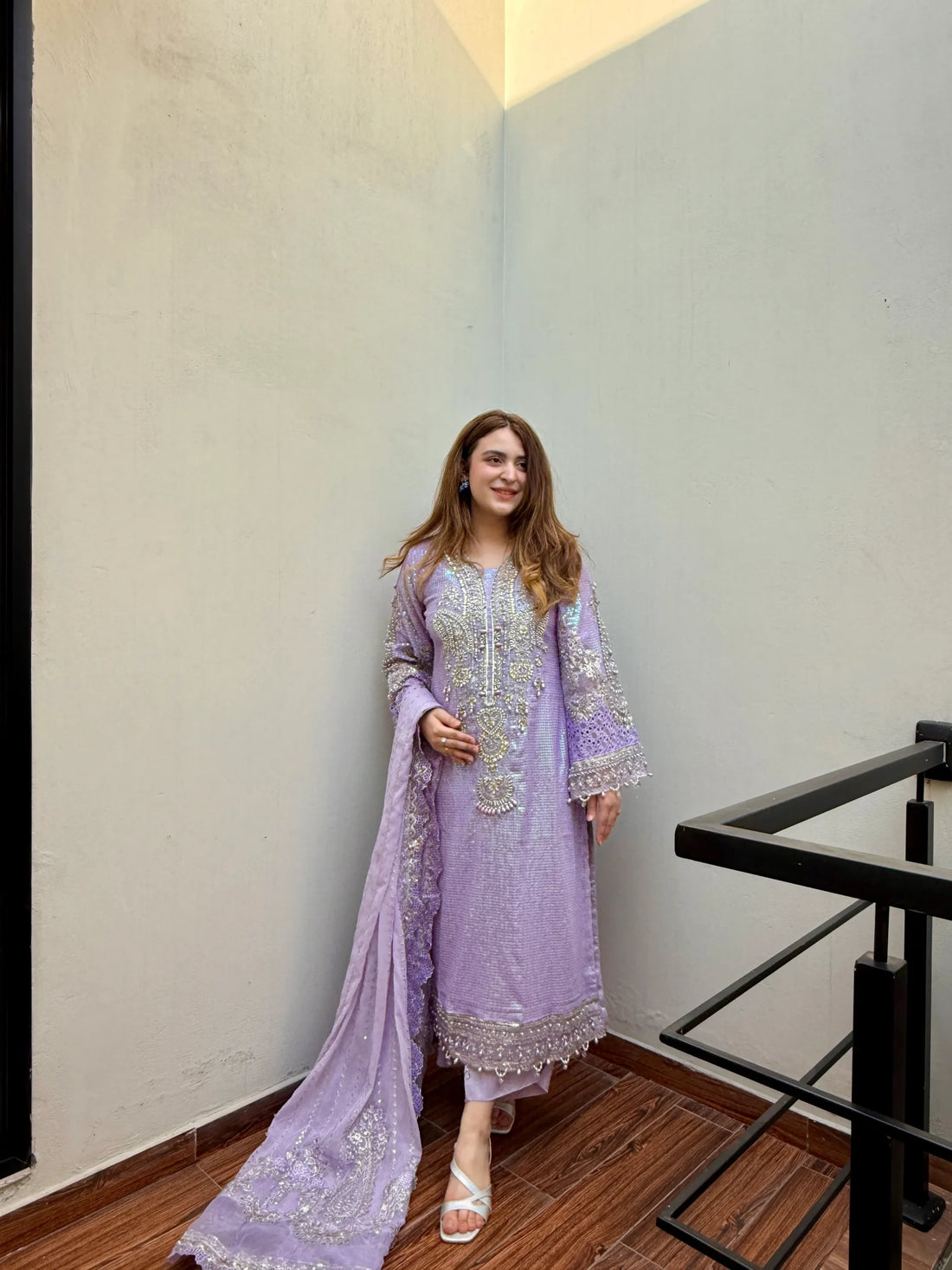 SEQUENCE PURPLE | Chiffon warda