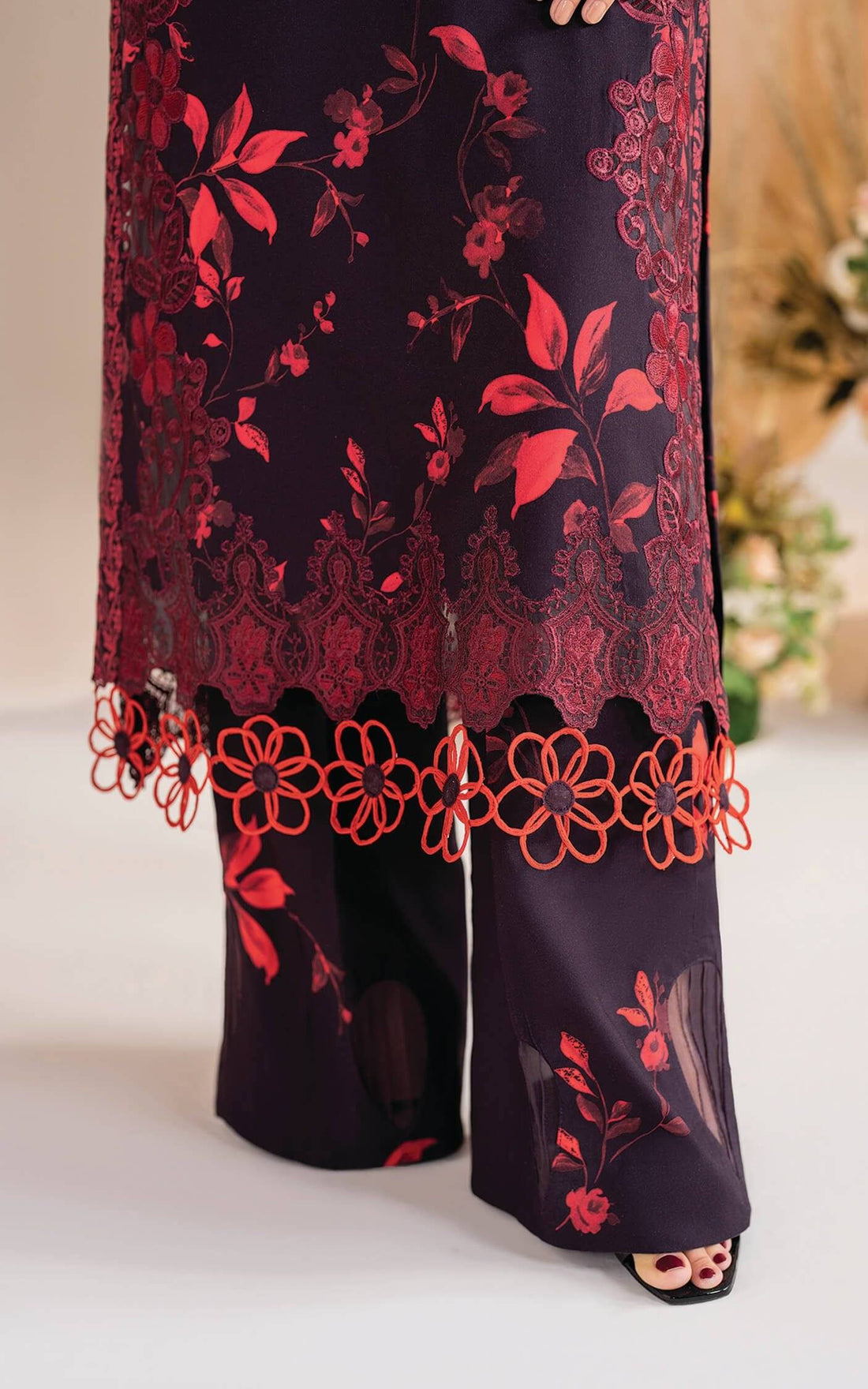 ASIFA NABEEL SILK 3PC BY SBS