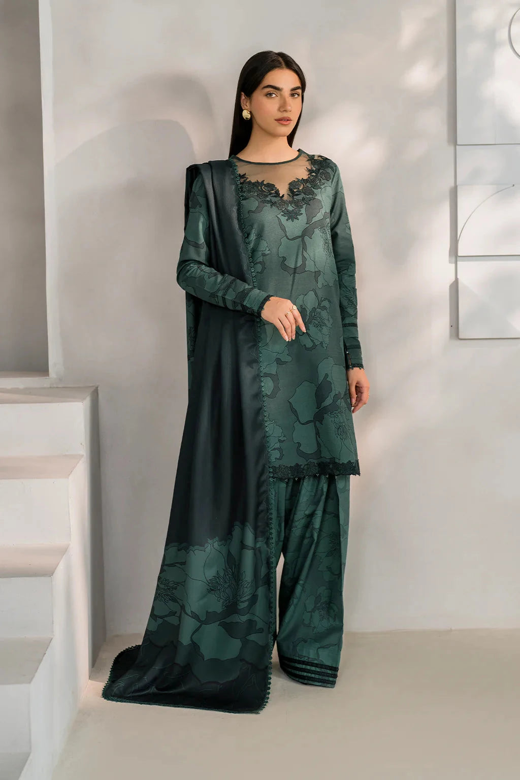 Iznik Swiss Lawn ( Farshi style) unstitch