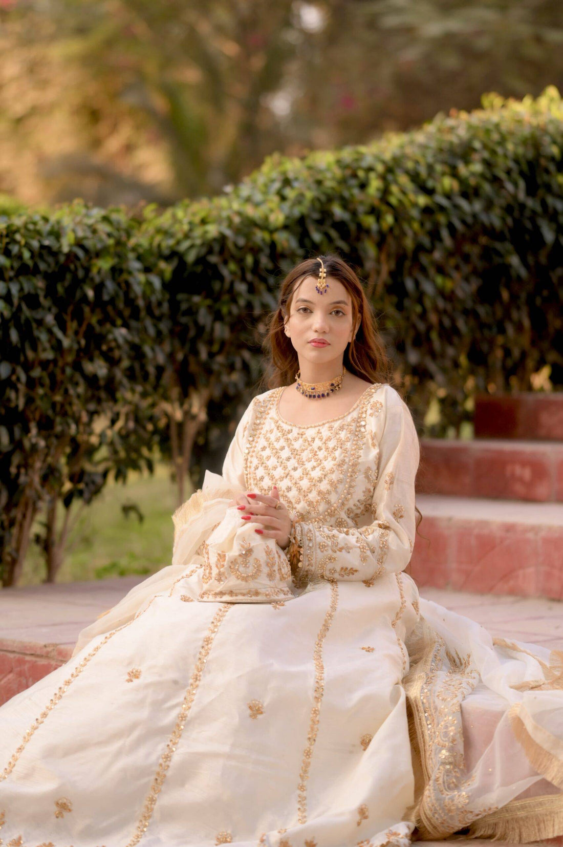 NIKKAH MAXI WITH POTLI