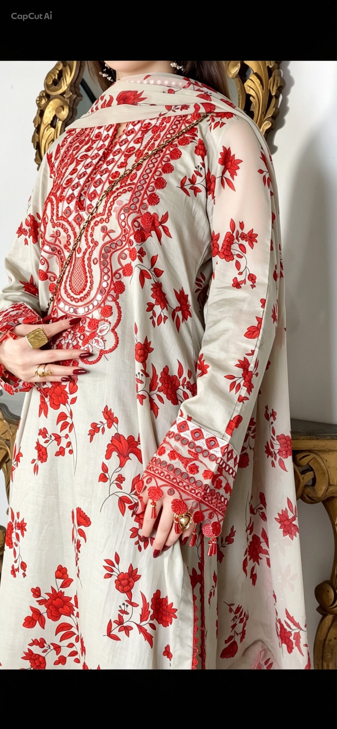 OFFWHITE CREAM LAWN