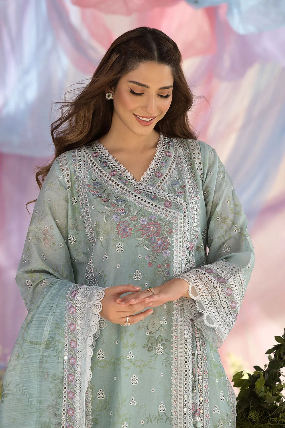 Sobia Nazir Luxury LAWN - Ramsha sky