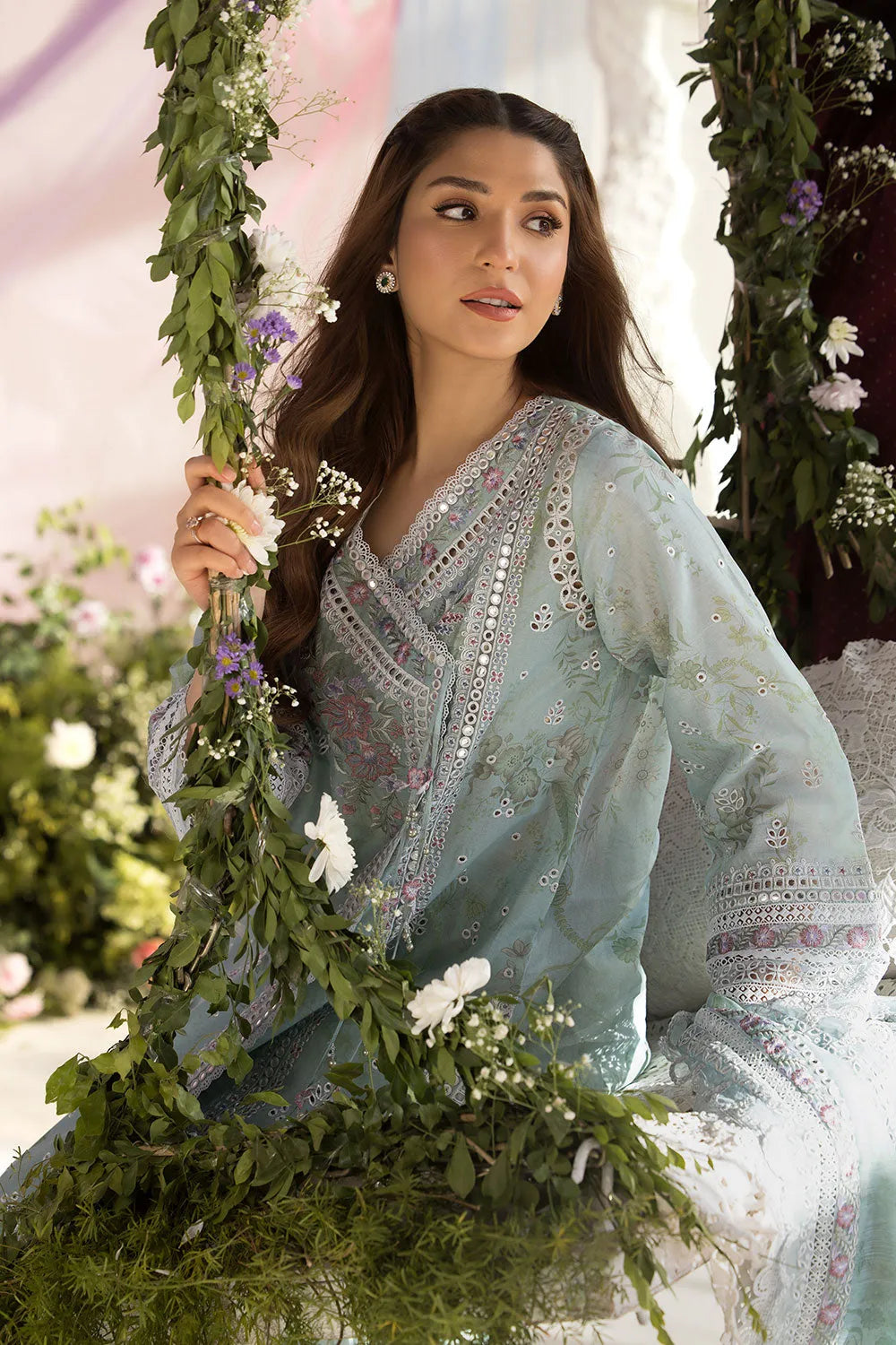 Sobia Nazir Luxury LAWN - Ramsha sky