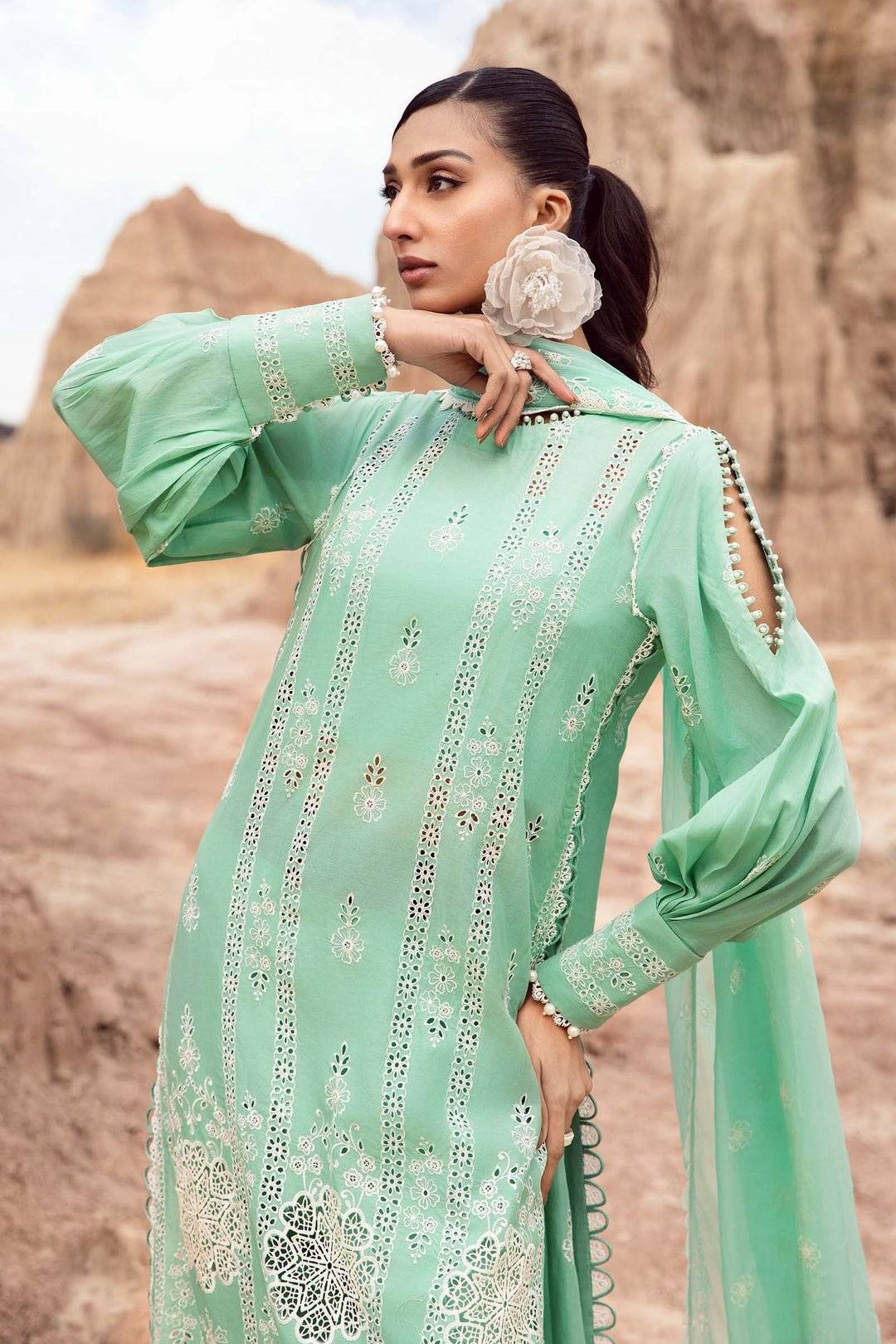 M.LUXE LAWN - Aqua blue