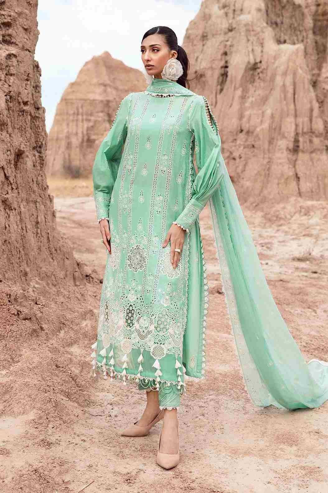 M.LUXE LAWN - Aqua blue