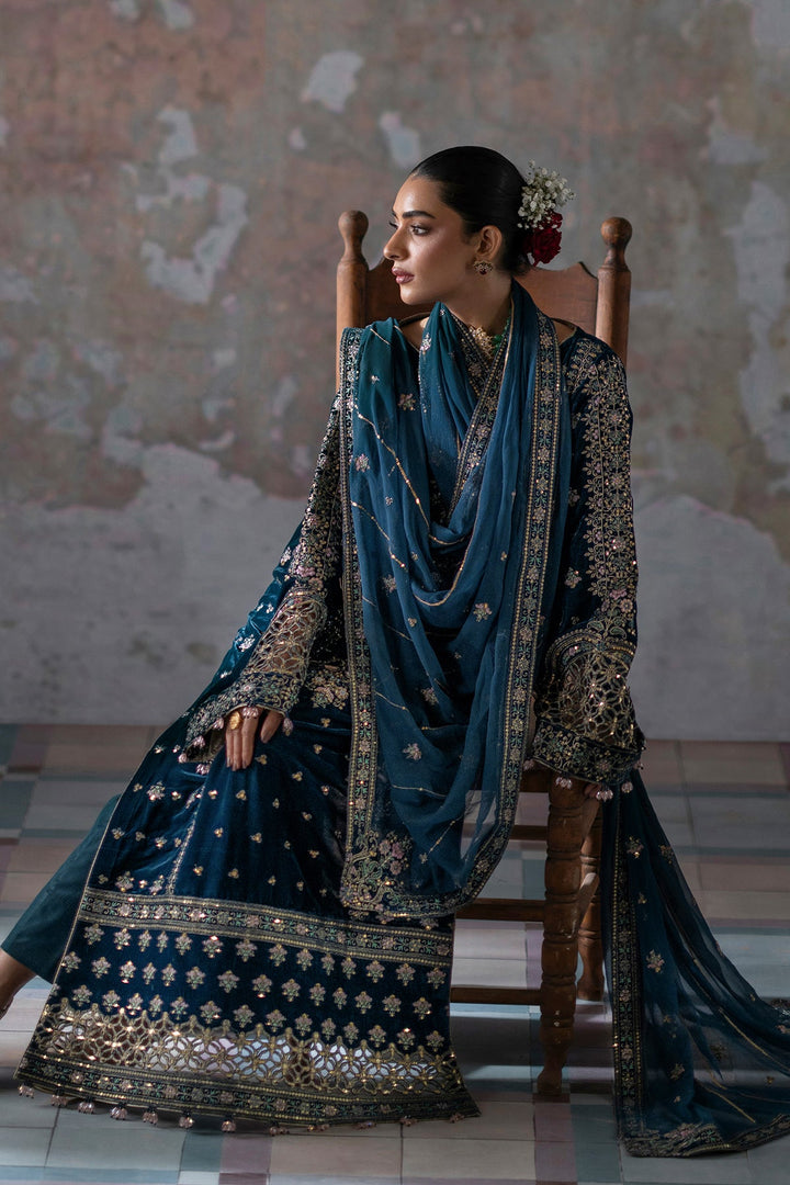Emaan Adeel Saanjh Luxury Velvet MEHER