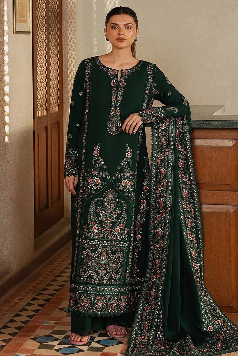 Afrozeh | Lawn Hunter-green