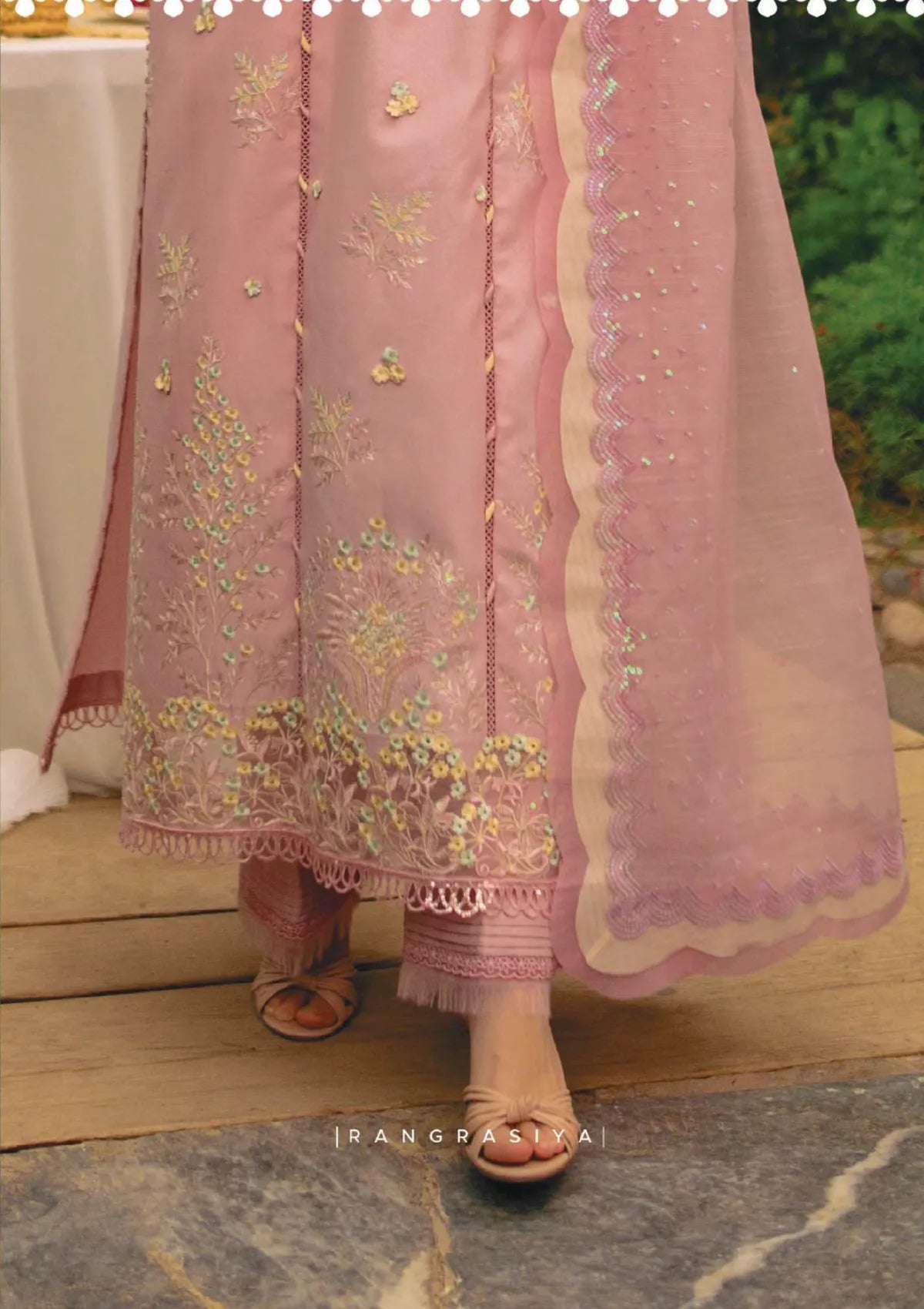Rang-Rasiya Lawn - polished pink