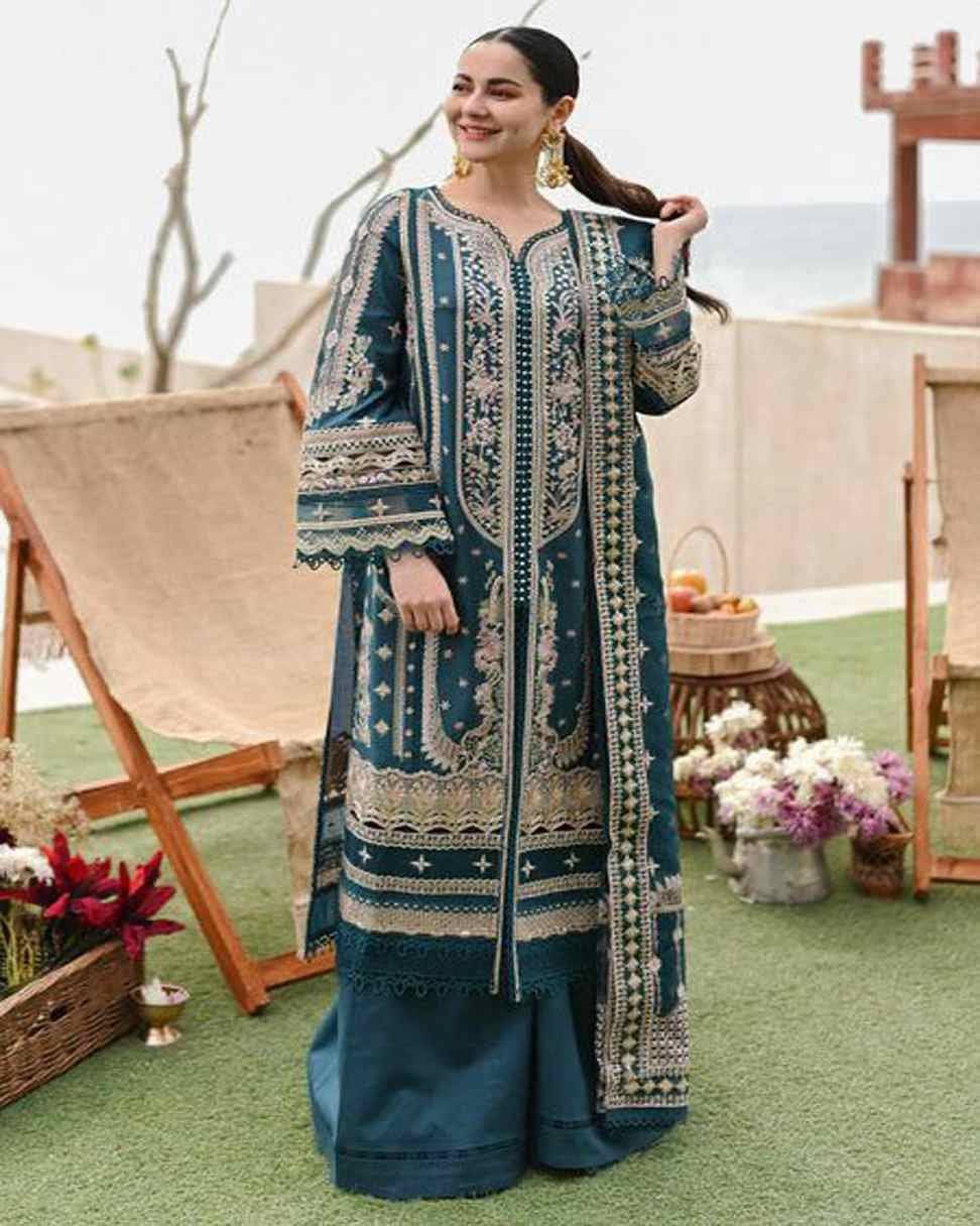 QALAMKAR ساحل LUXURY LAWN "ZAHRA"