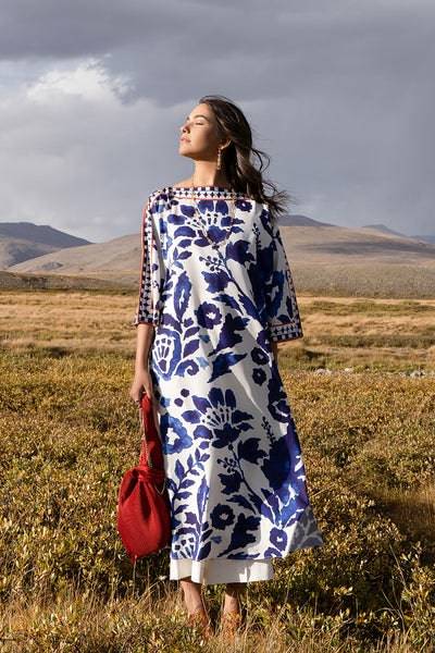 Lulusar Top Kaftan 3 pc