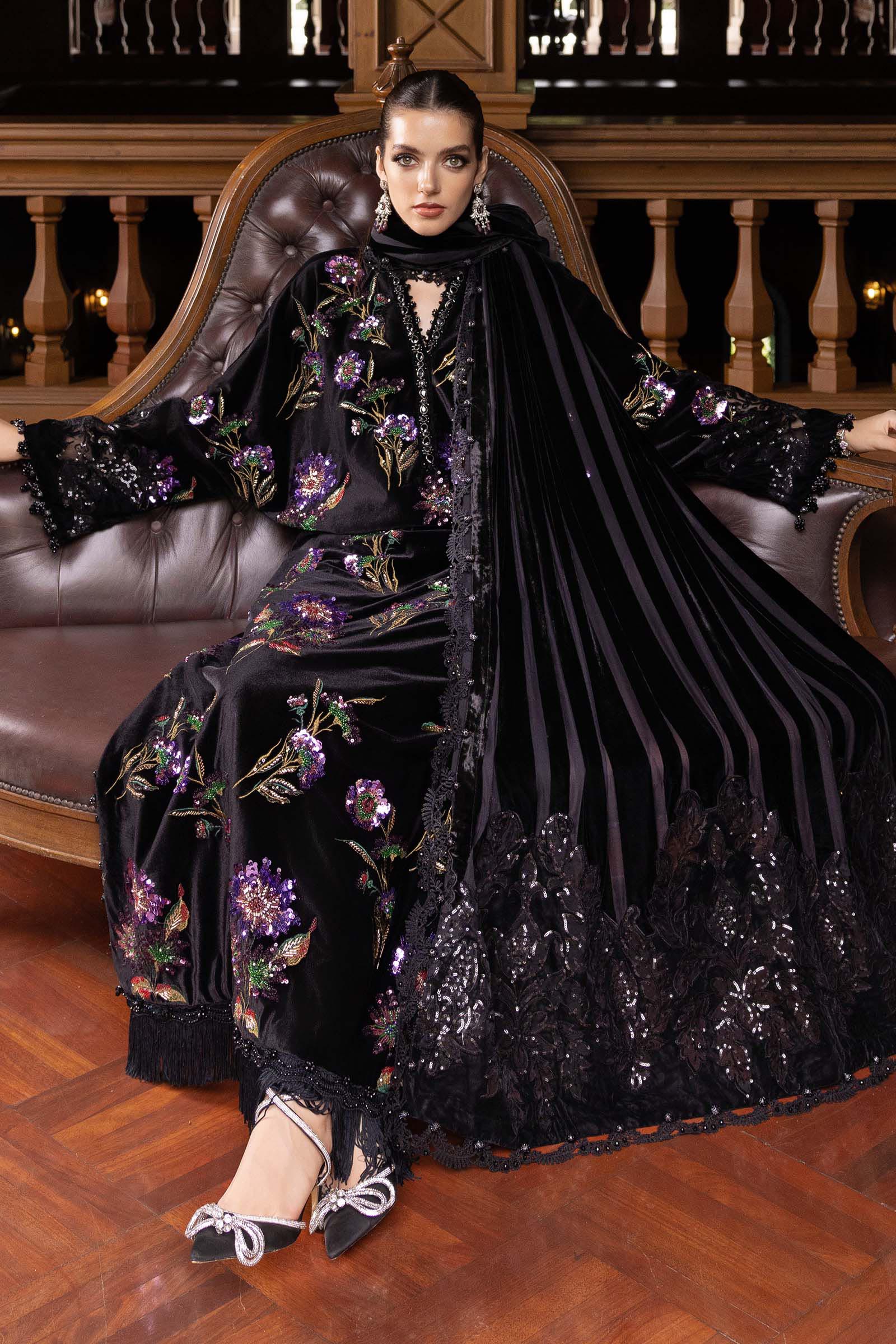 M.B Winter Luxe Embellish Velvet _ D6