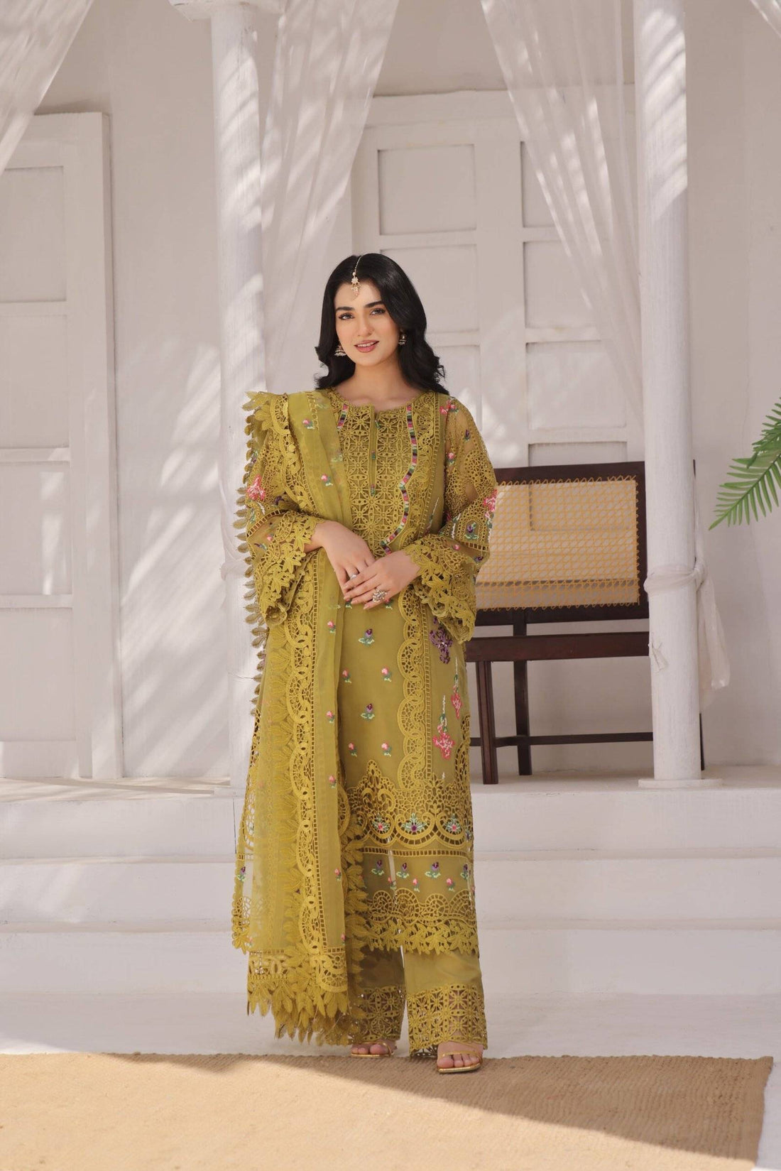 Aneela’s Sara khan Organza