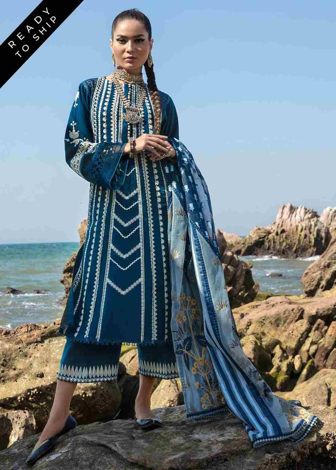 Crimson Luxury Lawn Collection MARORI DREAMS