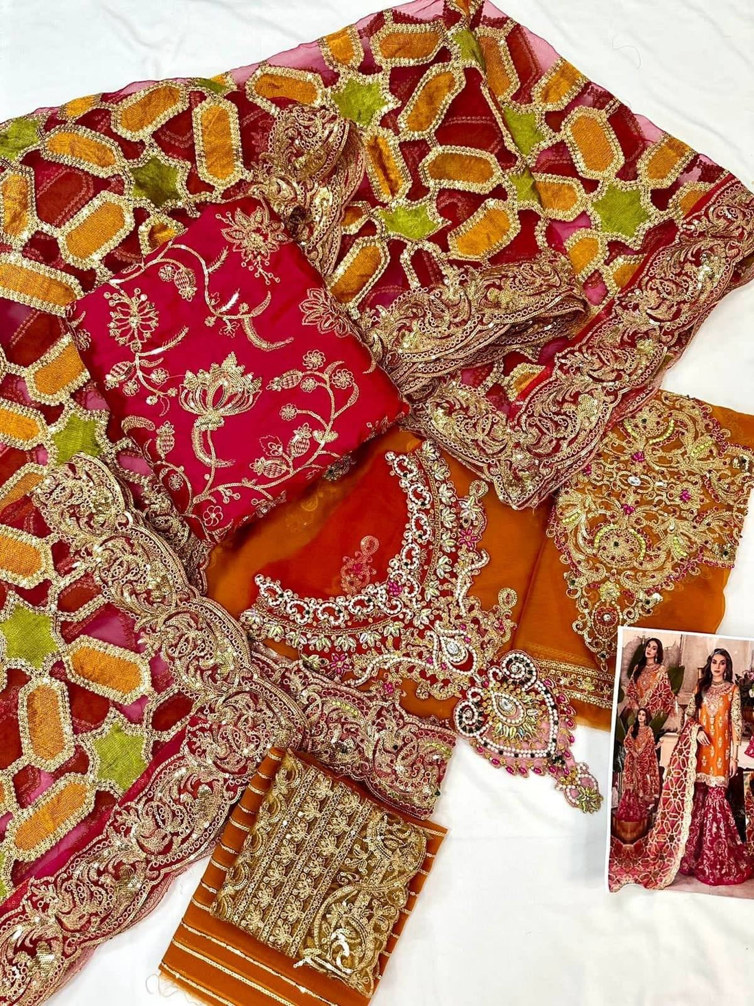 Imrozia chiffon new