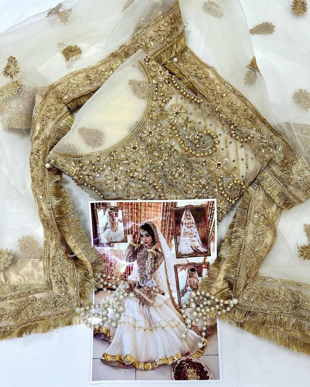 Maha Wajahat Layered Garara