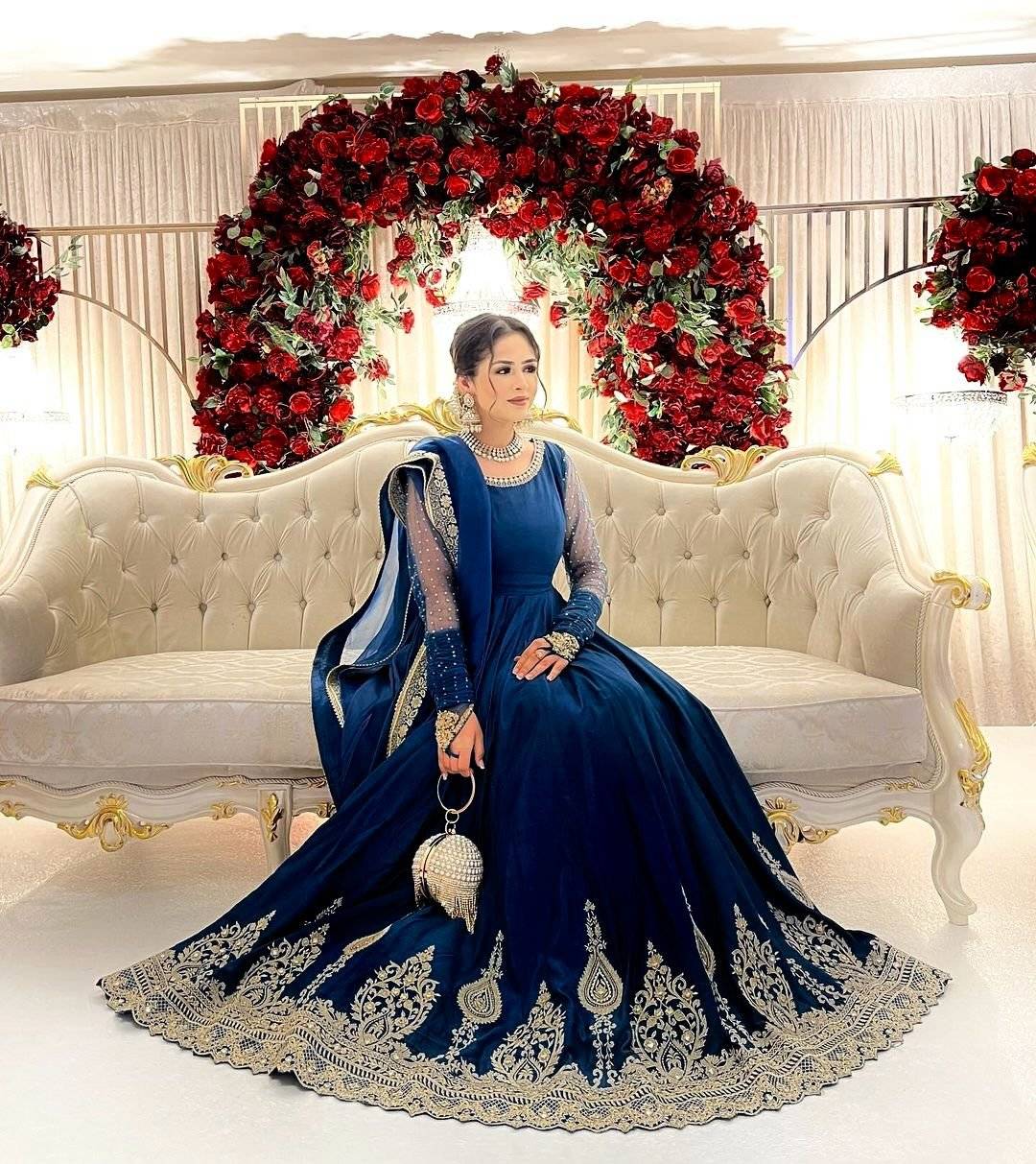 FAIZA SAQLAIN CHIFFON MAXI