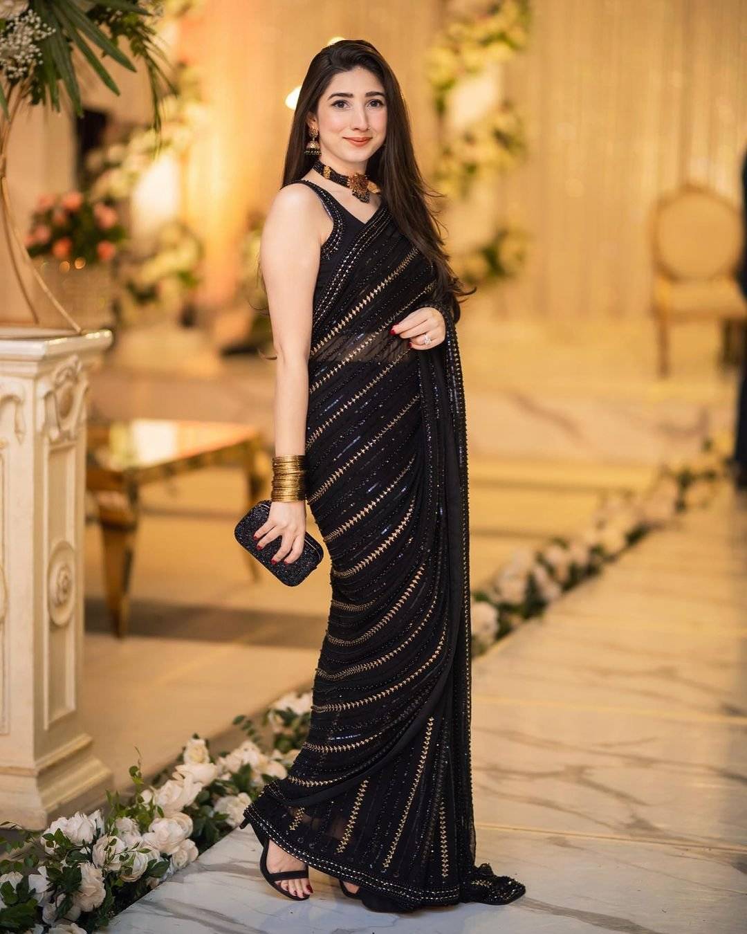 Maryam Nafees CHIFFON SAREE