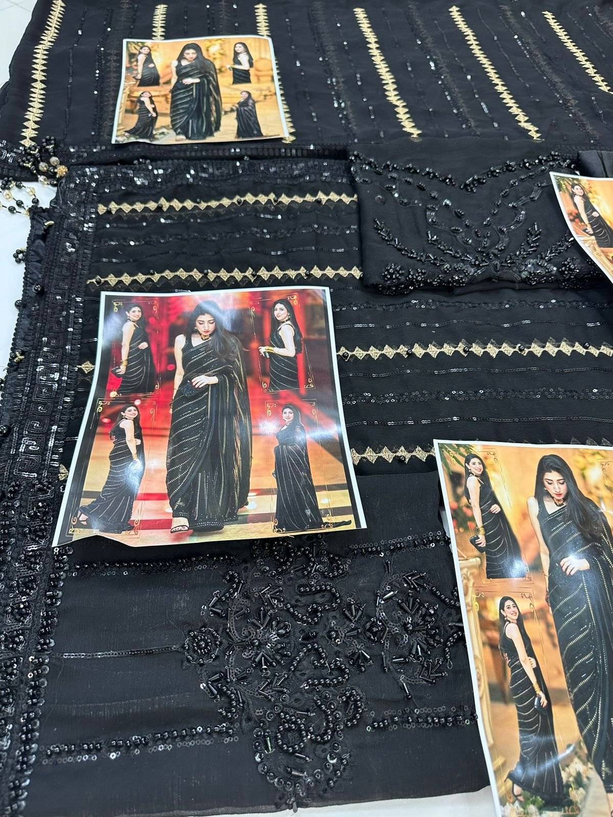 Maryam Nafees CHIFFON SAREE