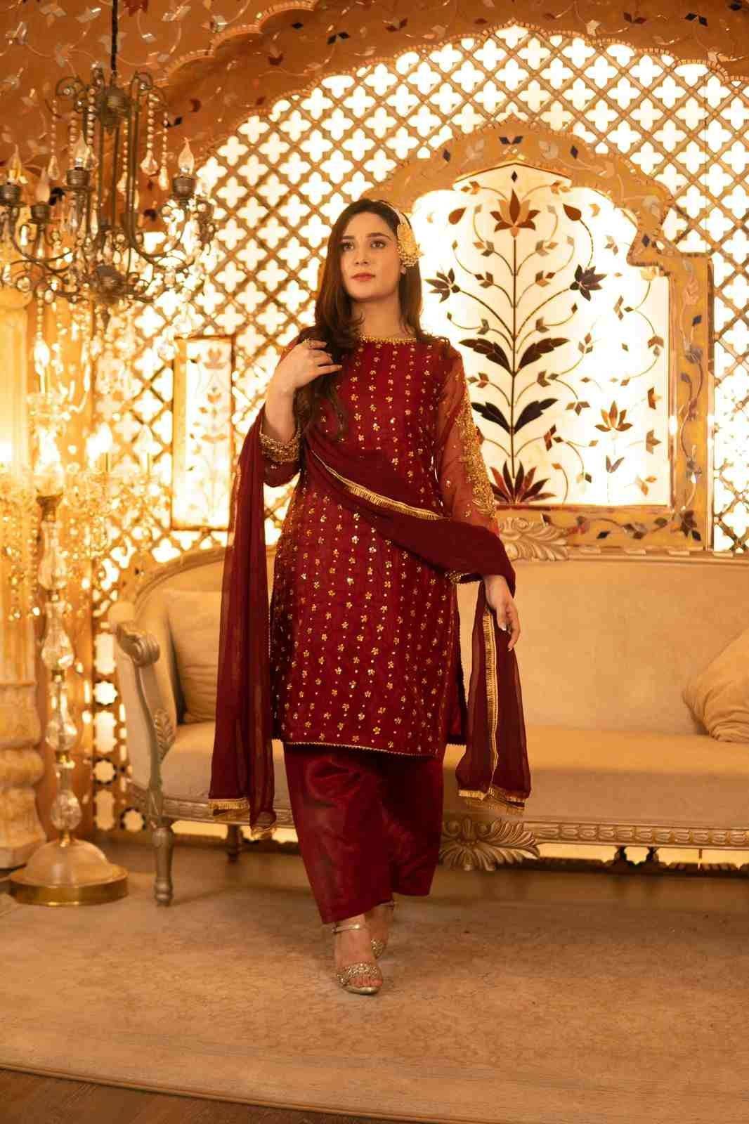 Merium perwaiz (ready to wear) outfit - 3 piece