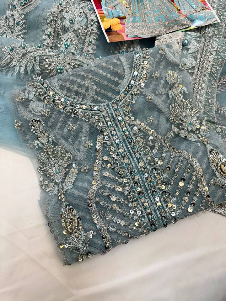 Afrozeh Ferozi Color Maxi