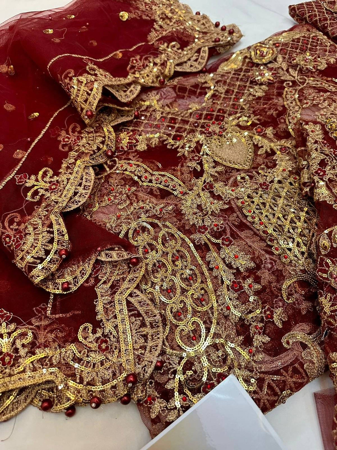 MEHROON COUTURE MAXI