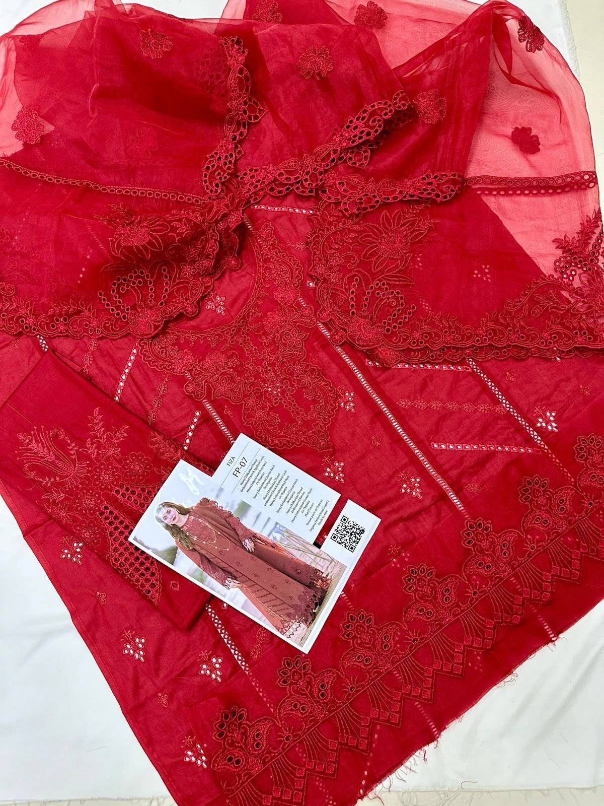 Qalamkar Luxury LAWN ribb