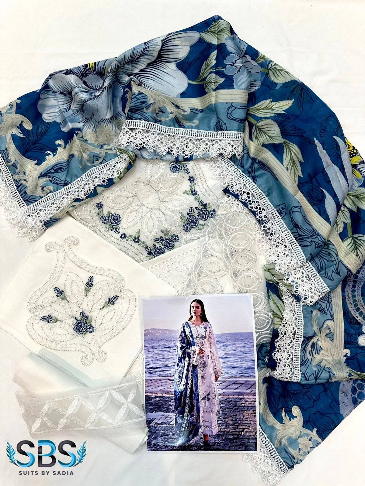 Adan Libas LAWN / Silk dupatta