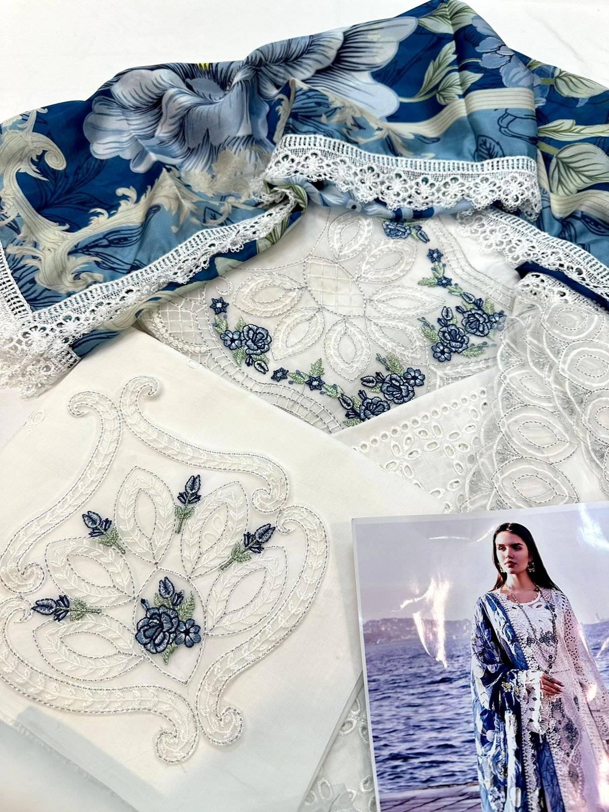 Adan Libas LAWN / Silk dupatta