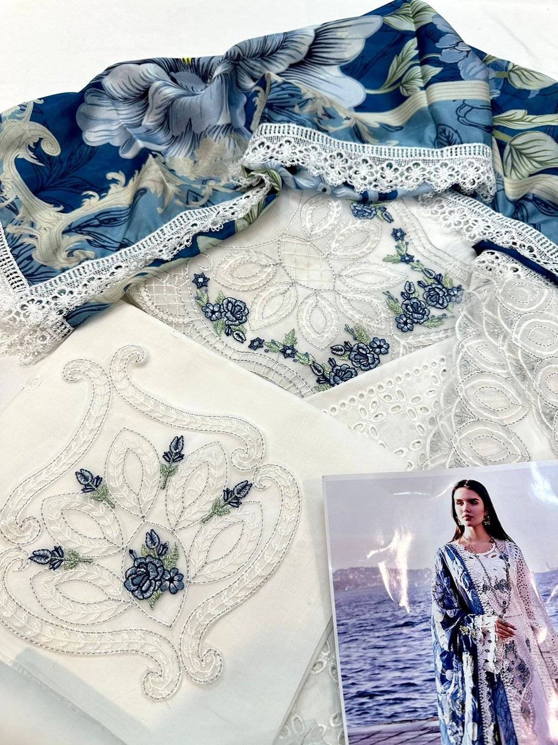 Adan Libas LAWN / Silk dupatta