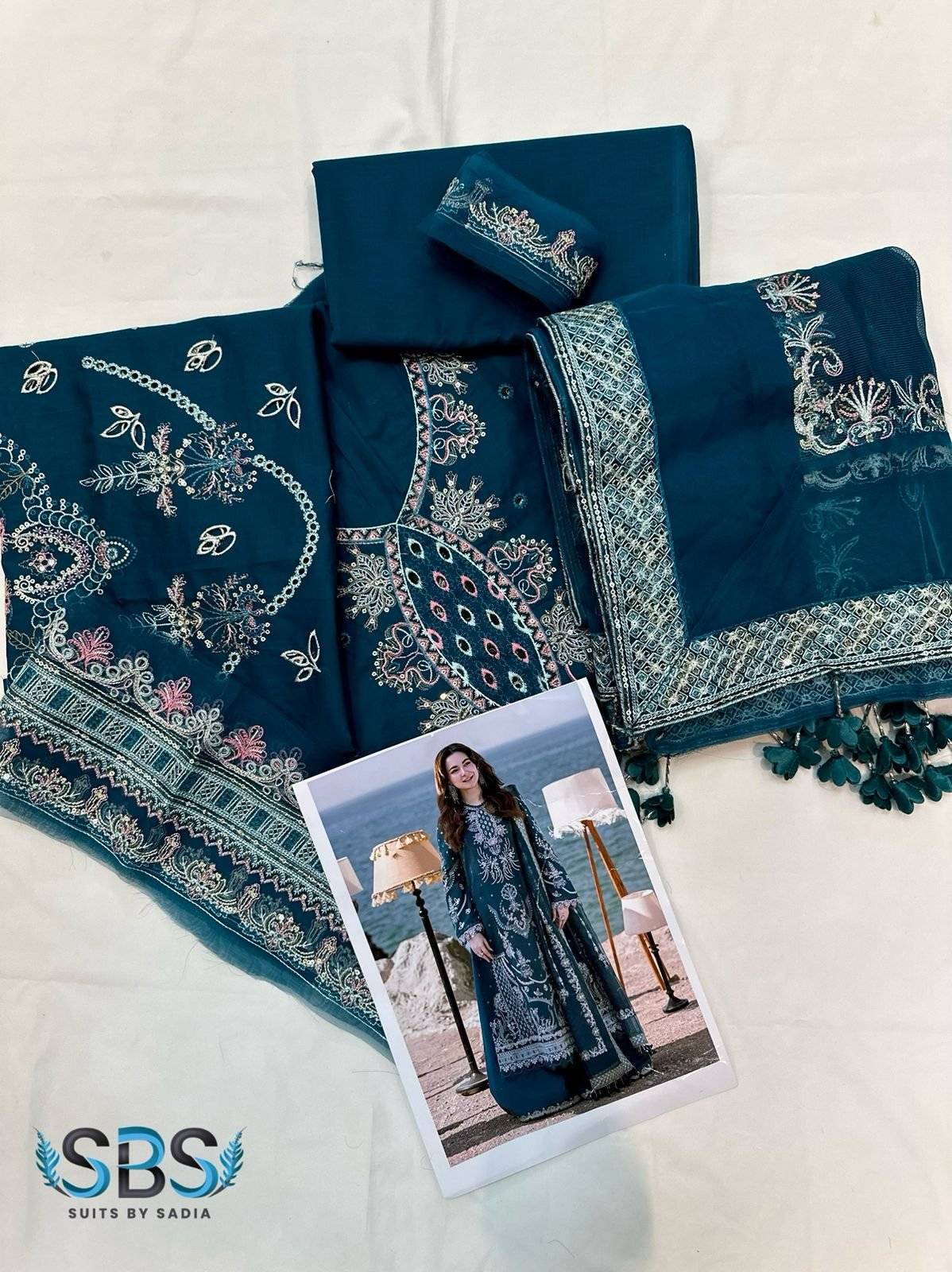 Qalamkar Sahil LAWN KIRA 2024