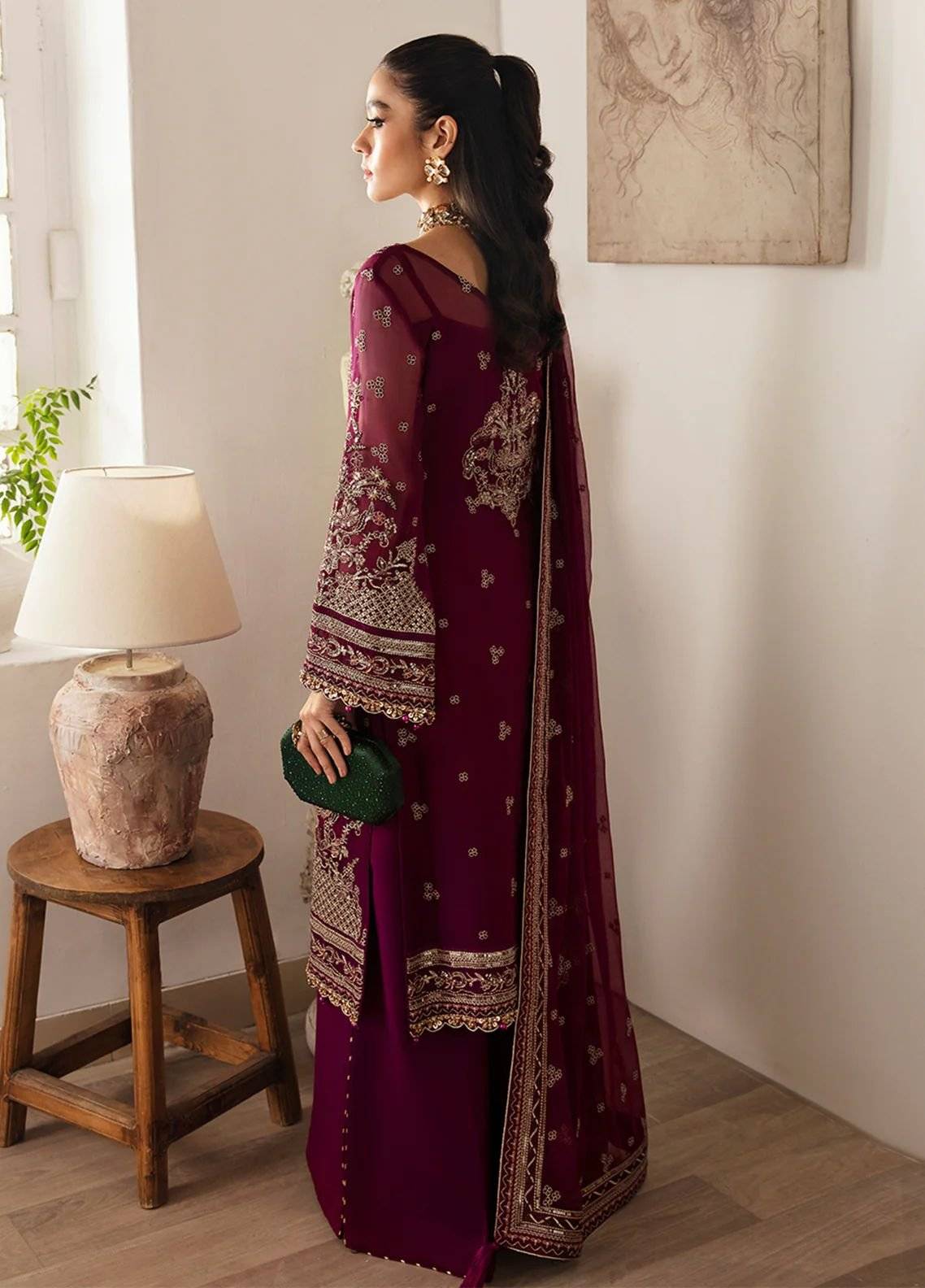 Gulaal chiffon zarina