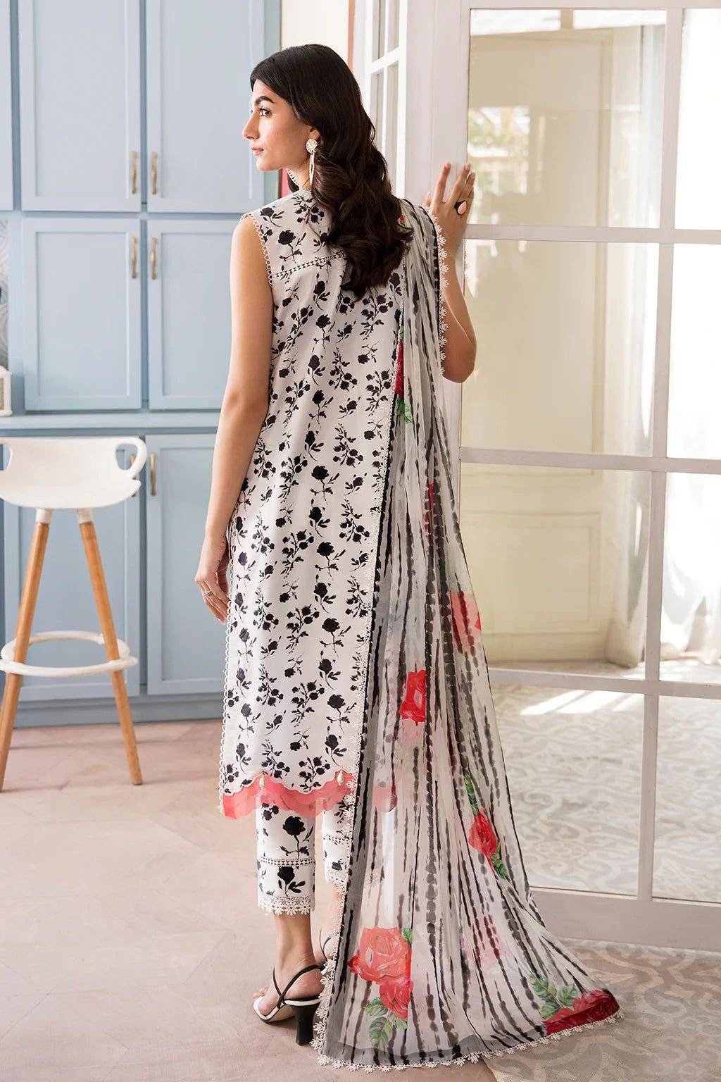 Afrozeh Printkarri lawn