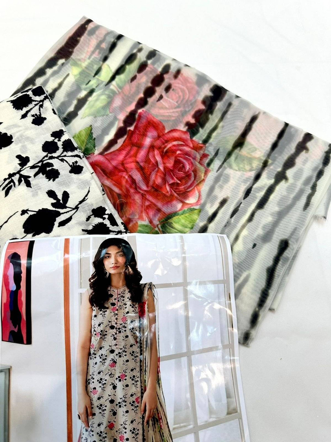 Afrozeh Printkarri lawn