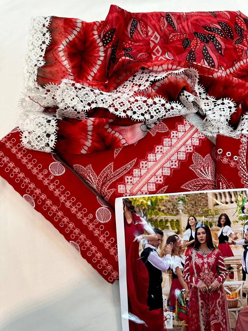 MUSHQ LAWN 2024 Ravish Red