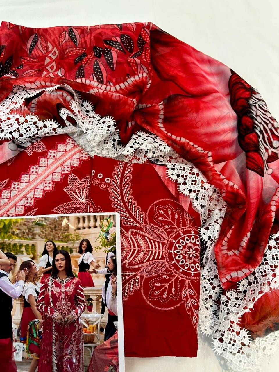 MUSHQ LAWN 2024 Ravish Red