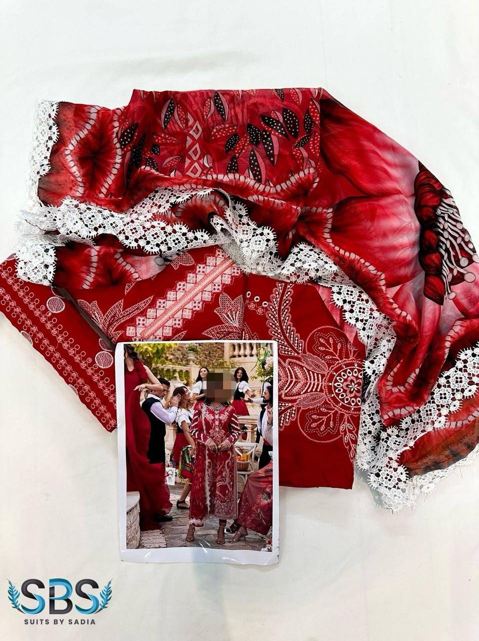 MUSHQ LAWN 2024 Ravish Red