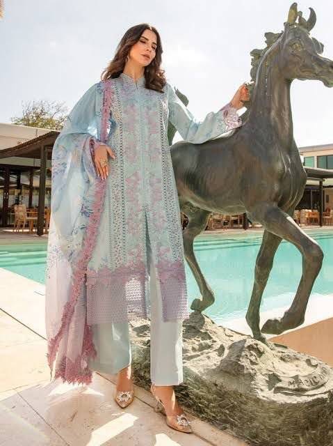 RangRasia sky Blue LAWN