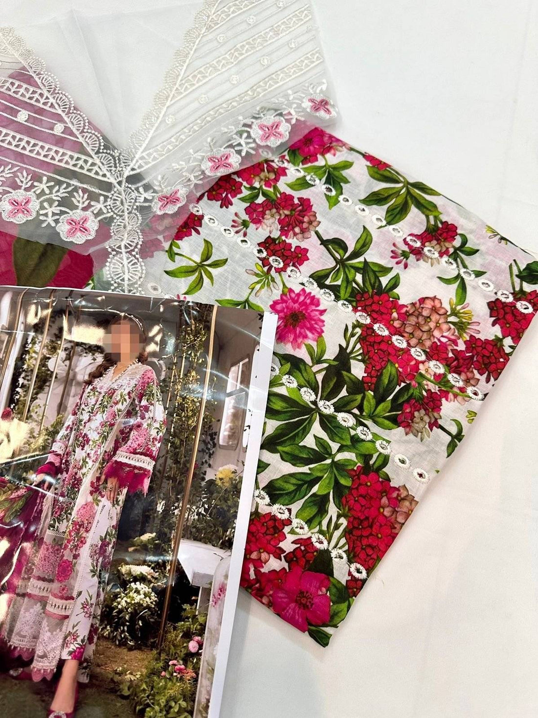 M.B pinky Flory lawn 2024
