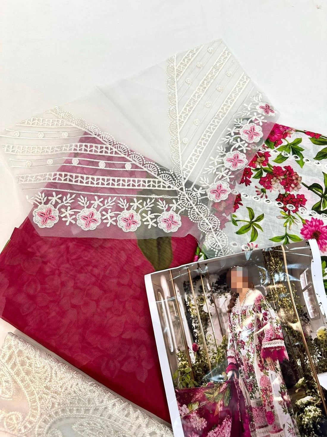 M.B pinky Flory lawn 2024
