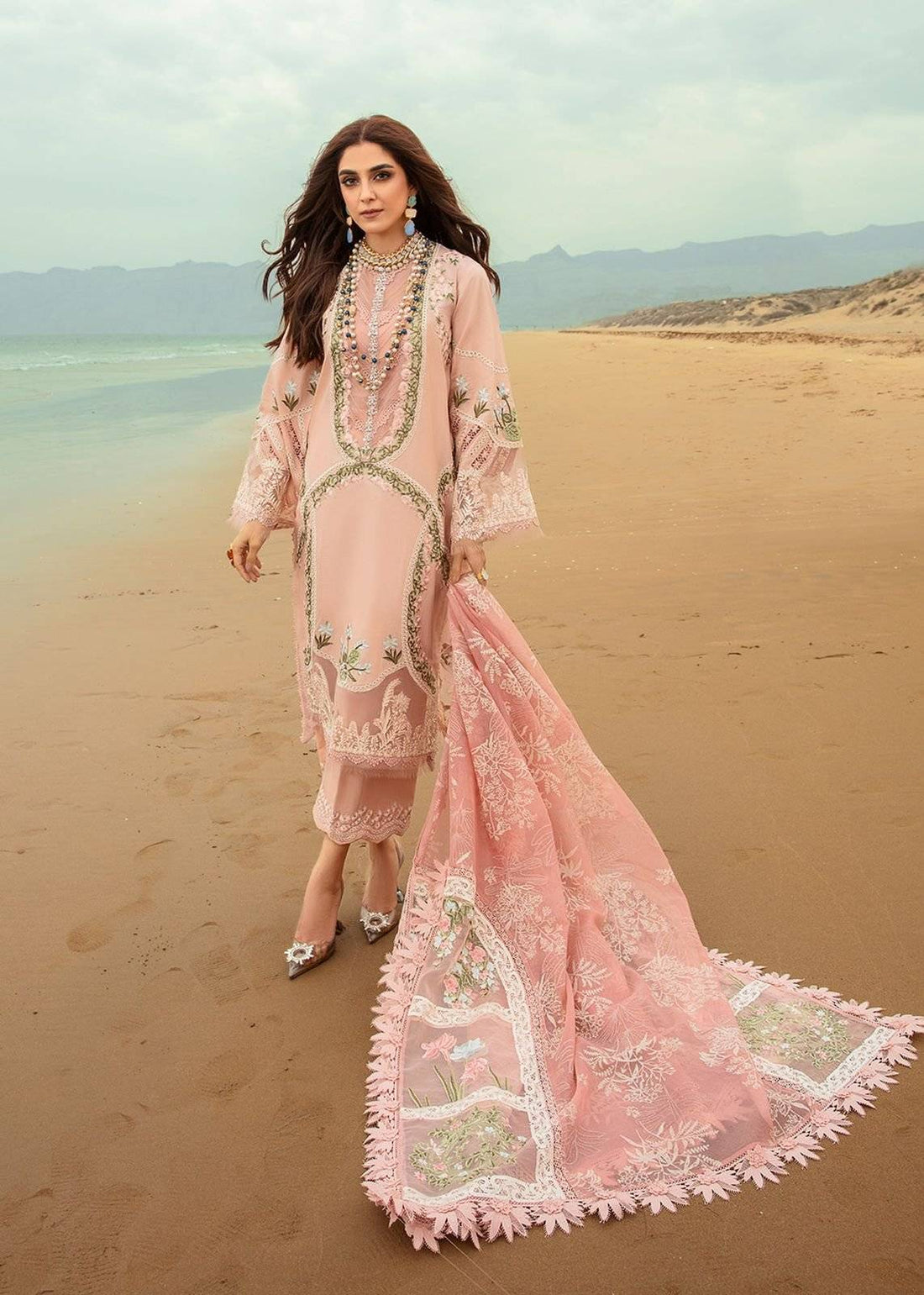 SAIRA SHAKIRA PEACY ROSE LAWN
