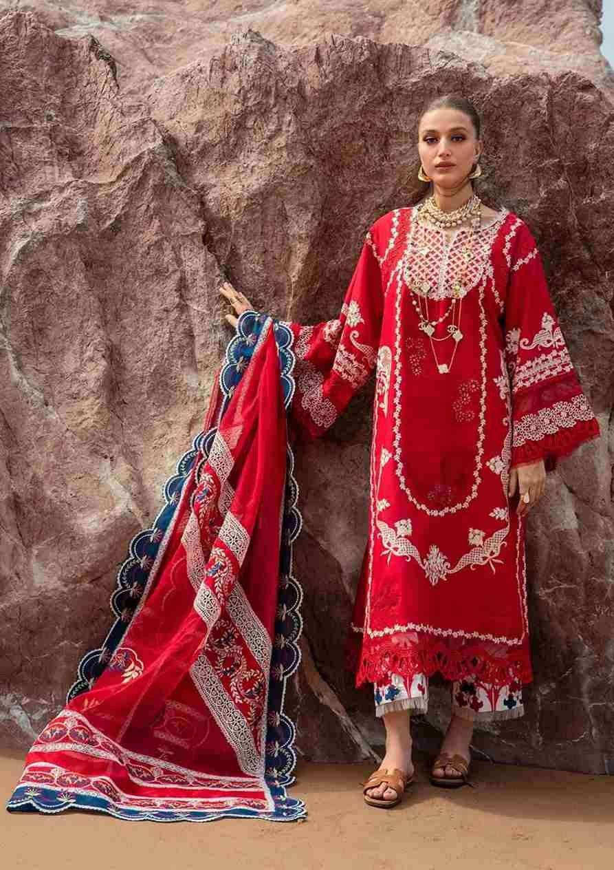 Saira.Shakra LAWN RED FIRE