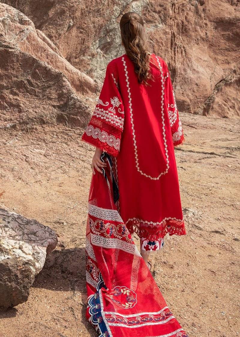 Saira.Shakra LAWN RED FIRE