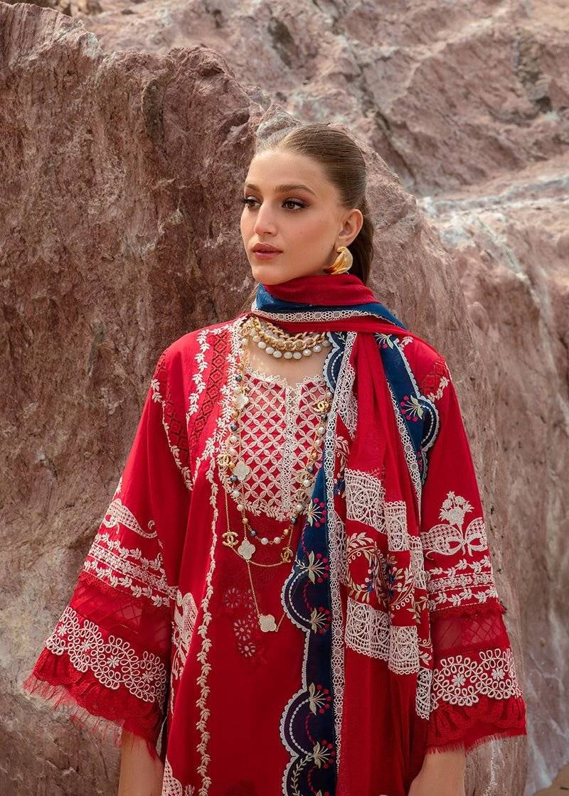 Saira.Shakra LAWN RED FIRE