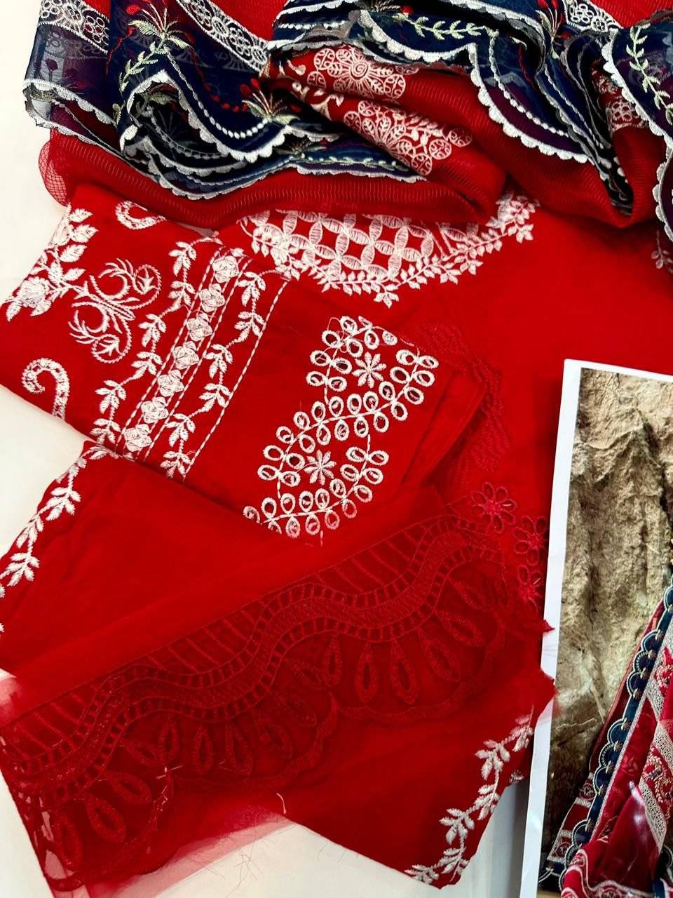 Saira.Shakra LAWN RED FIRE