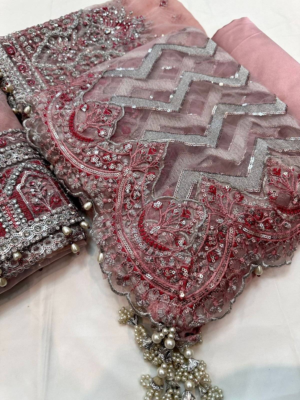 HANIA SHEHNAI PINK MAXI